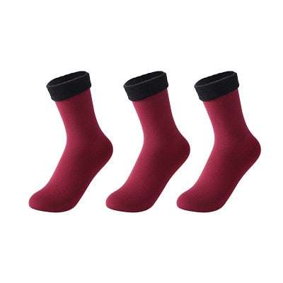 Kit 3 Pares de Meia de Inverno Térmicas