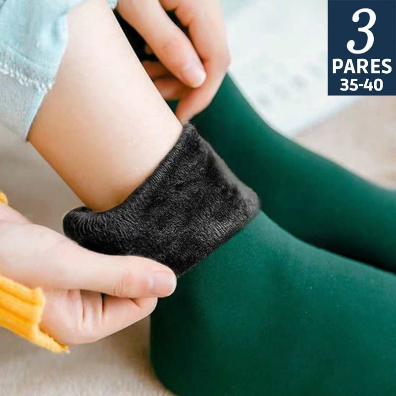 Kit 3 Pares de Meia de Inverno Térmicas