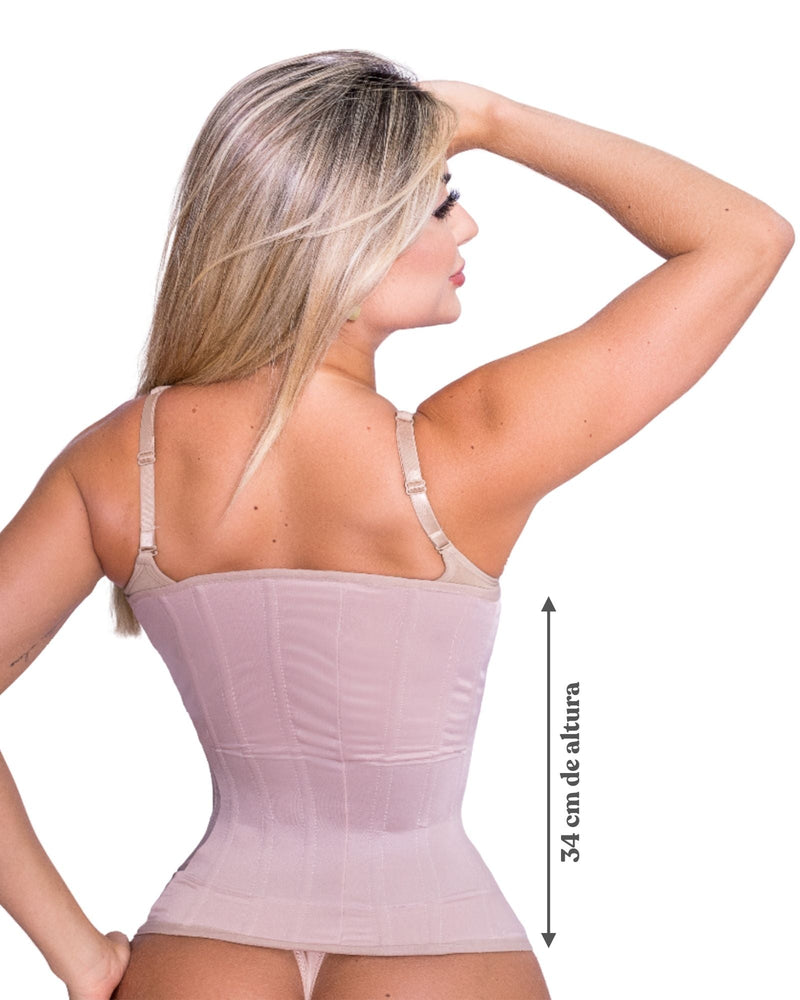 Cinta Corset Alta nas Costas